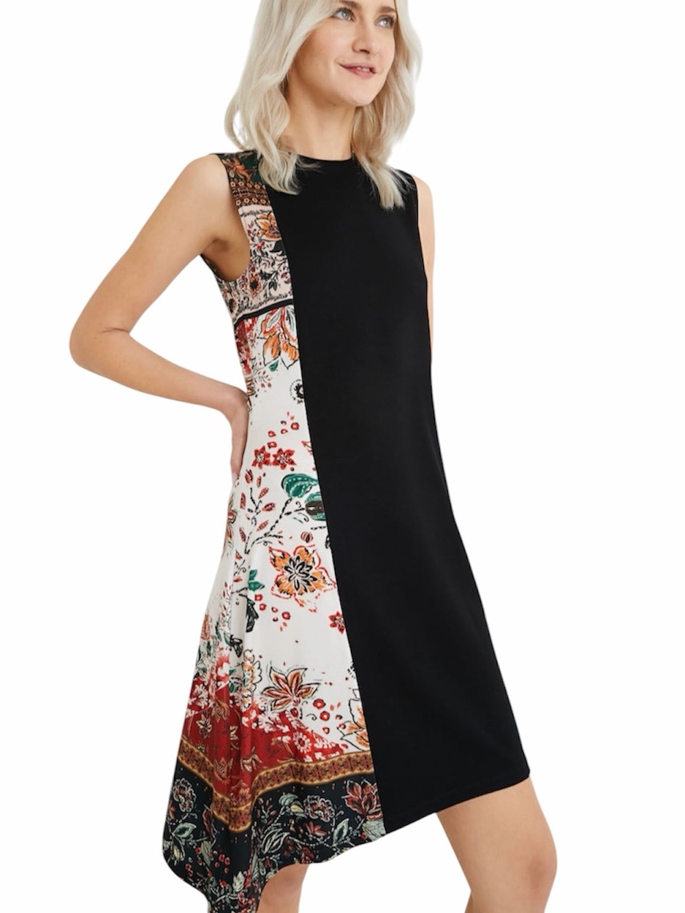 Desigual ($150) Thaiyu Asymmetric Dress - PTP 19